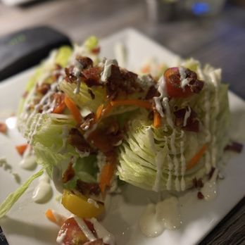 Legends Showcase - Wedge Salad w/ bacon, tomato, and blue cheese. - Cocktail Bars Near Me - Chandler, Arizona Legends Showcase - Wedge Salad w/ bacon, tomato, and blue cheese. - Cocktail Bars Near Me - Chandler, Arizona