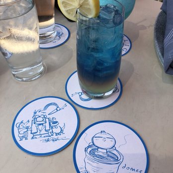 Lamplight Lounge - Such cute coasters! - New American Near Me - Anaheim, California Lamplight Lounge - Such cute coasters! - New American Near Me - Anaheim, California