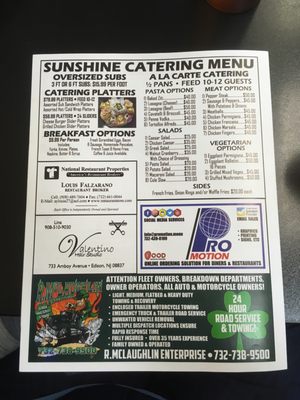 Menu photo 6 Sunshine Grill Edison, NJ Menu photo 6 Sunshine Grill Edison, NJ