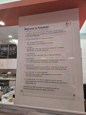 Menu photo 1 PokeHub Reston, VA