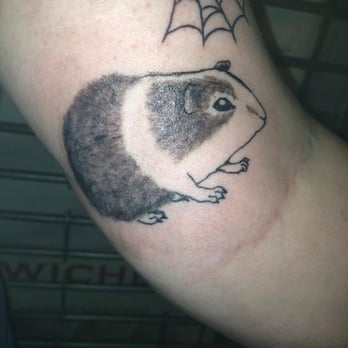 Sunnyside Tattoo - Guinea pig tattoo by Maxine - Tattoo Near Me - Long Island City, New York Sunnyside Tattoo - Guinea pig tattoo by Maxine - Tattoo Near Me - Long Island City, New York