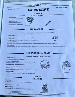Menu photo 5 Nicolas Eatery Los Angeles, CA Menu photo 5 Nicolas Eatery Los Angeles, CA