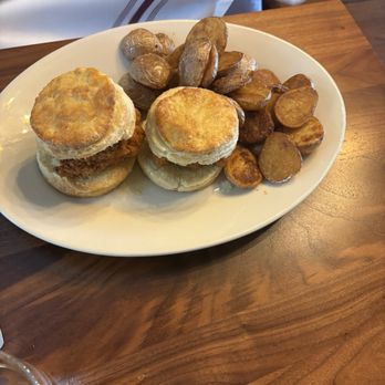 Tavern on the Square - Chicken And Biscuits - New American Near Me - New Wilmington, Pennsylvania