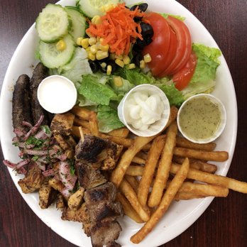Chef Moussa - Mixed platter - Mediterranean Near Me - Peoria, Illinois Chef Moussa - Mixed platter - Mediterranean Near Me - Peoria, Illinois
