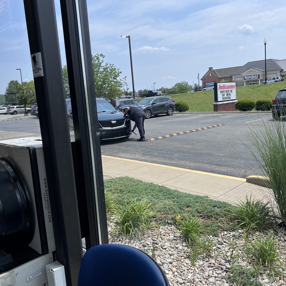 Tire Discounters - The Lug wrench left on the tire. - Tires Near Me - Jeffersonville, Indiana Tire Discounters - The Lug wrench left on the tire. - Tires Near Me - Jeffersonville, Indiana