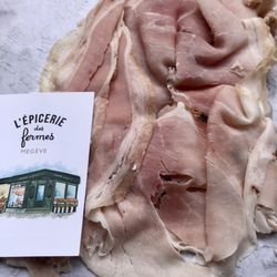 Les Fermes de Marie - We made sandwiches with this delicious truffle ham.