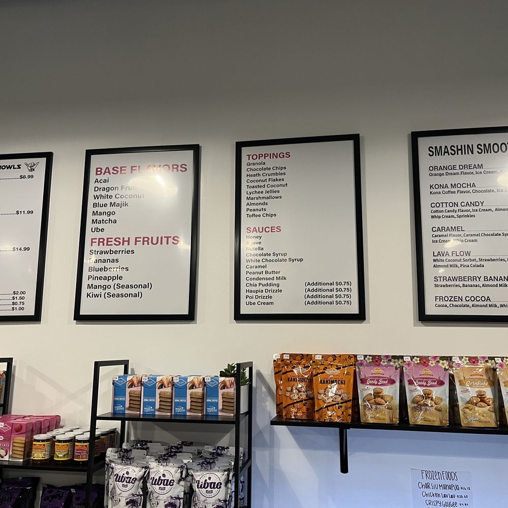 Aloha Friday Cafe - Menu - Acai Bowls Near Me - St. George, Utah Aloha Friday Cafe - Menu - Acai Bowls Near Me - St. George, Utah