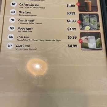 Pho 77 - Drink Menu - Vietnamese Near Me - Terrytown, Louisiana Pho 77 - Drink Menu - Vietnamese Near Me - Terrytown, Louisiana