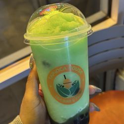 Tapioca House - Honeydew slush with Boba tapioca
