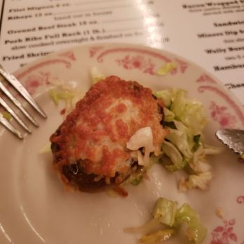 Sutter's Mill Restaurant - Stuffed crab mushrooms - Steakhouses Near Me - Simi Valley, California Sutter's Mill Restaurant - Stuffed crab mushrooms - Steakhouses Near Me - Simi Valley, California