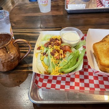 TapHouse Burgers - Lynchburg Lemonade, side wedge salad, beef patty melt -- all delish - American Near Me - Greencastle, Indiana