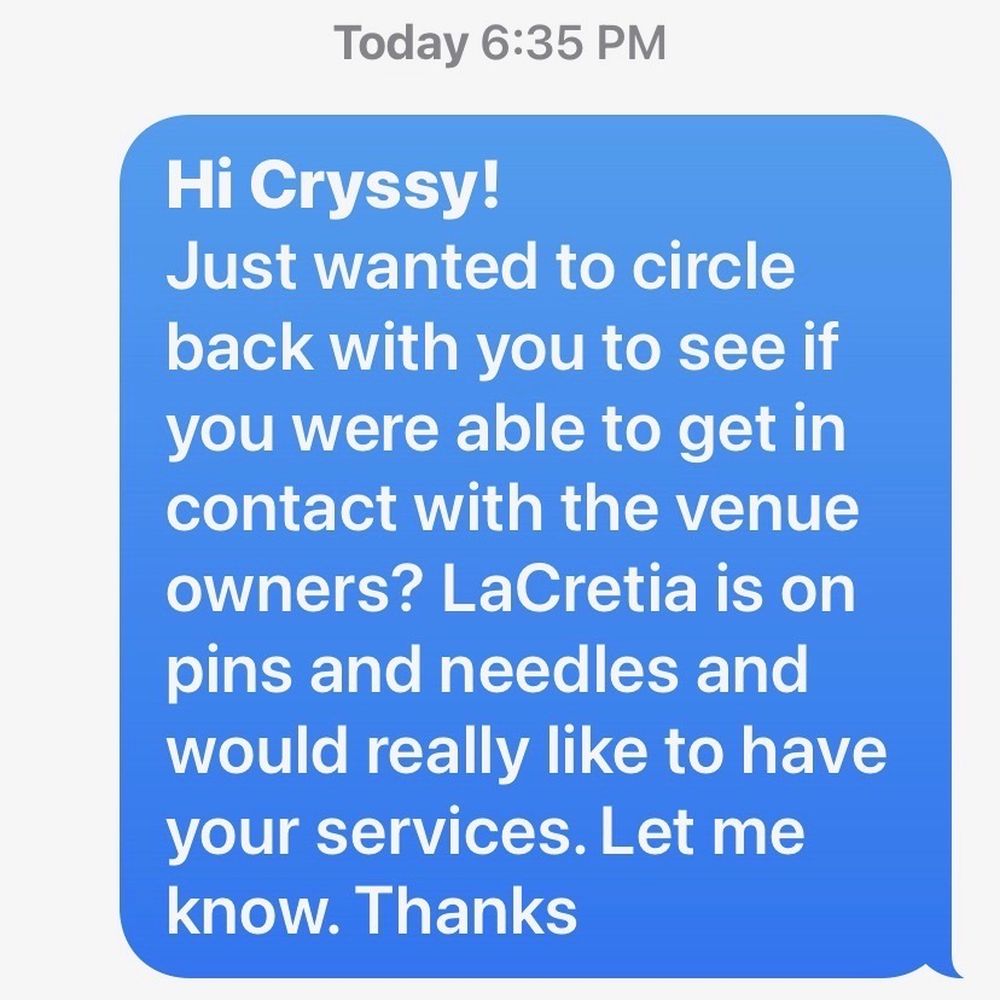 Cocktails by Cryssy - Message my event planner sent Cryssy - Bartenders Near Me Cocktails by Cryssy - Message my event planner sent Cryssy - Bartenders Near Me