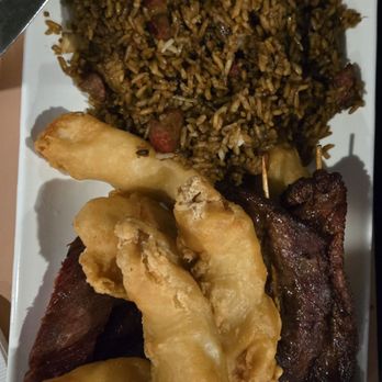 Kahula Restaurant - Rice plate (pork fried rice tasted odd, like they used brown rice instead of white rice) - Chinese Near Me - Sturbridge, Massachusetts