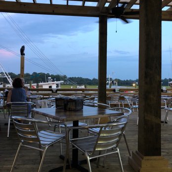 Captain Nance's - Outside eating area and view. - Seafood Near Me - Calabash, North Carolina Captain Nance's - Outside eating area and view. - Seafood Near Me - Calabash, North Carolina