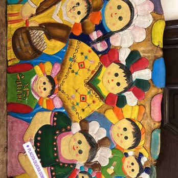 Olvera Street - Decorated chair by the restroom! - Local Flavor Near Me - Los Angeles, California