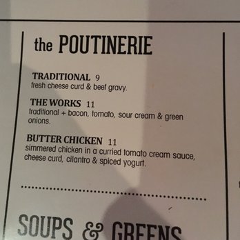 Elephant & Castle - Actual image of restaurant menu price. - British Near Me - Seattle, Washington