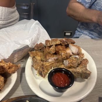 Side Street Inn - Pan Fried Island Pork Chops - Sports Bars Near Me - Honolulu, Hawaii