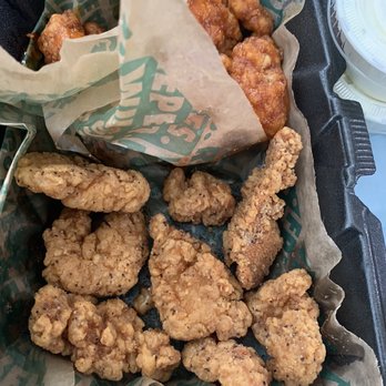 Wingstop - Boneless Chicken flavor of Mango Habanero and Lemon Pepper - Chicken Wings Near Me - American Canyon, California Wingstop - Boneless Chicken flavor of Mango Habanero and Lemon Pepper - Chicken Wings Near Me - American Canyon, California