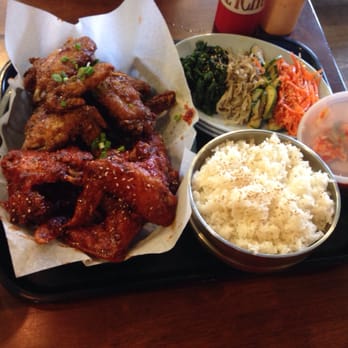Crisp - 10pc Seoul Sassy & Crispy BBQ wings, people's Korea veggies, kimchi, rice. Bomb! - Korean Near Me - Chicago, Illinois Crisp - 10pc Seoul Sassy & Crispy BBQ wings, people's Korea veggies, kimchi, rice. Bomb! - Korean Near Me - Chicago, Illinois