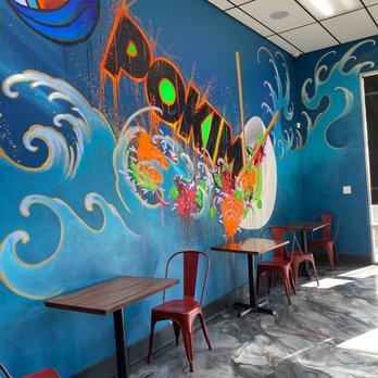 PokiMX - Inside! Super cool floors & wall! - Poke Near Me - Stevenson Ranch, California PokiMX - Inside! Super cool floors & wall! - Poke Near Me - Stevenson Ranch, California