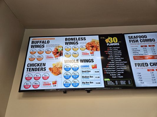 Menu photo 2 Americas Best Wings Alexandria, VA