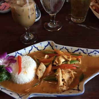 Soong Thai - Panang chicken curry and Thai iced coffee - Thai Near Me - Ocoee, Florida