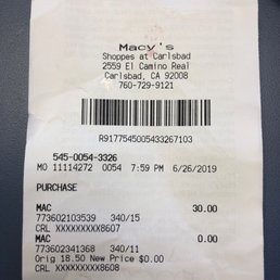 Receipt