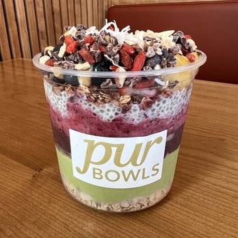 Pur Bowls - Acai Bowls Near Me - Carson, California