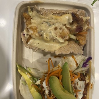 Velvet Taco - 18. Chicken and Waffle Taco (far left) Honey Chipotle Chicken (WTF-Weekly Taco Feature) - Tacos Near Me - Dallas, Texas Velvet Taco - 18. Chicken and Waffle Taco (far left) Honey Chipotle Chicken (WTF-Weekly Taco Feature) - Tacos Near Me - Dallas, Texas