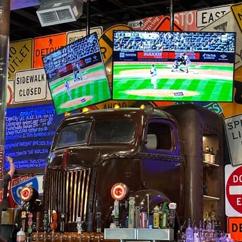 Brgr Stop - an old truck at a bar - American Near Me - Fort Lauderdale, Florida