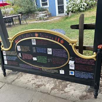 B.F. Clyde's Cider Mill - List of wines and descriptions - Cideries Near Me - Mystic, Connecticut