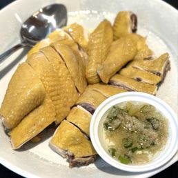 Half steamed poached chicken $24.95 from 4/9/26 visit