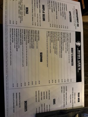 Menu photo 1 Ruby Lee's Hilton Head Island, SC Menu photo 1 Ruby Lee's Hilton Head Island, SC