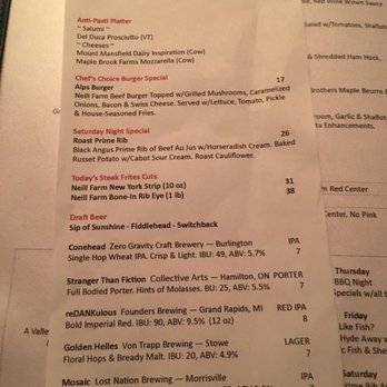Hyde Away Inn & Restaurant - Saturday night special 09/23/17 - New American Near Me - Waitsfield, Vermont Hyde Away Inn & Restaurant - Saturday night special 09/23/17 - New American Near Me - Waitsfield, Vermont