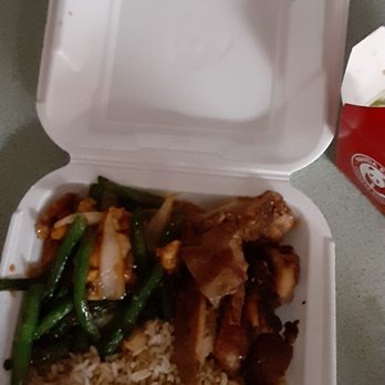 Panda Express - 2 entree and 1 side. - Chinese Near Me - Jackson, Michigan