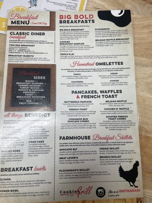 Menu photo 6 Cookies Grill Chilliwack, BC