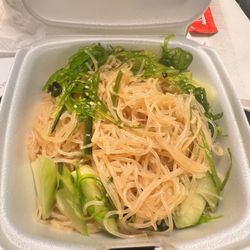 Noodle salad.