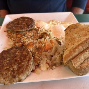 Woodville Diner - 2 eggs, meat, home fries and toast - New American Near Me - Oregon, Ohio Woodville Diner - 2 eggs, meat, home fries and toast - New American Near Me - Oregon, Ohio