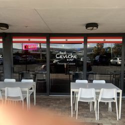 Best Ceviche Ever - The outside seating and entrance