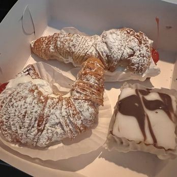 Calandra’s Bakery - Lobster tails filled with meringue...not good - Bakeries Near Me - Fairfield, New Jersey