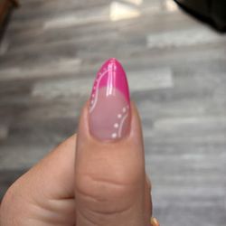 Gel X nail art