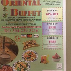 Oriental Buffet - Good deal!