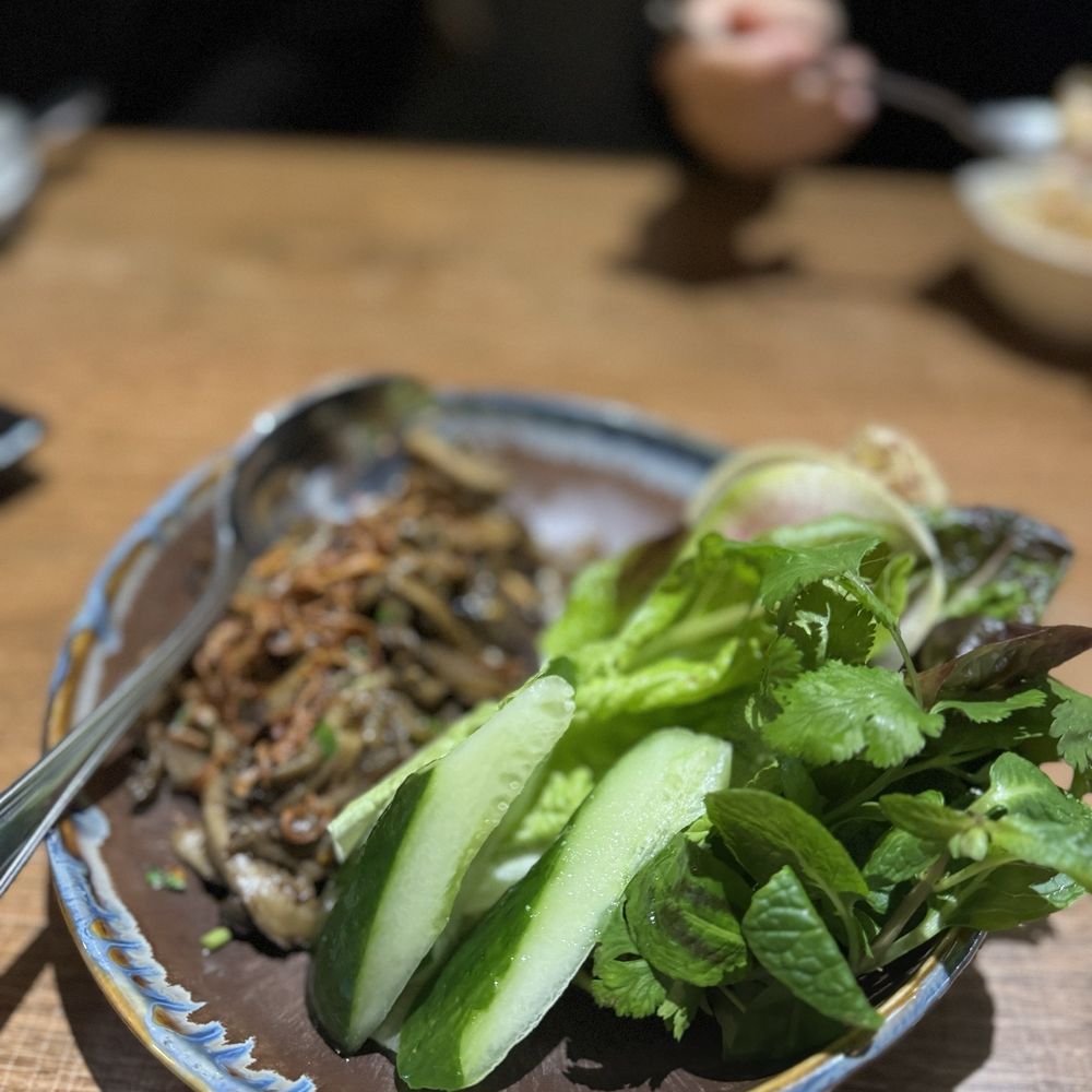 Prik Hom - mushroom northern larb - Thai Near Me - San Francisco, California Prik Hom - mushroom northern larb - Thai Near Me - San Francisco, California