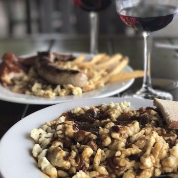 Gasthaus Cardi - Goulash and sampler platter. - German Near Me - Cody, Wyoming Gasthaus Cardi - Goulash and sampler platter. - German Near Me - Cody, Wyoming