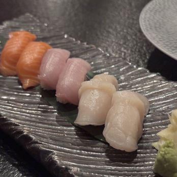 Kusa Nori - Salmon, yellowtail, and scallop - Sushi Bars Near Me - Las Vegas, Nevada Kusa Nori - Salmon, yellowtail, and scallop - Sushi Bars Near Me - Las Vegas, Nevada