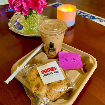 Kuppa Joy Coffee House - Iced Hallelujah; stale Crave cookie. - Coffee & Tea Near Me - Clovis, California Kuppa Joy Coffee House - Iced Hallelujah; stale Crave cookie. - Coffee & Tea Near Me - Clovis, California