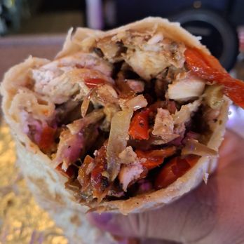 Ty's Chipotle Tacos - Chicken & Veggie Burrito (Large) - Caterers Near Me - Desert Hot Springs, California