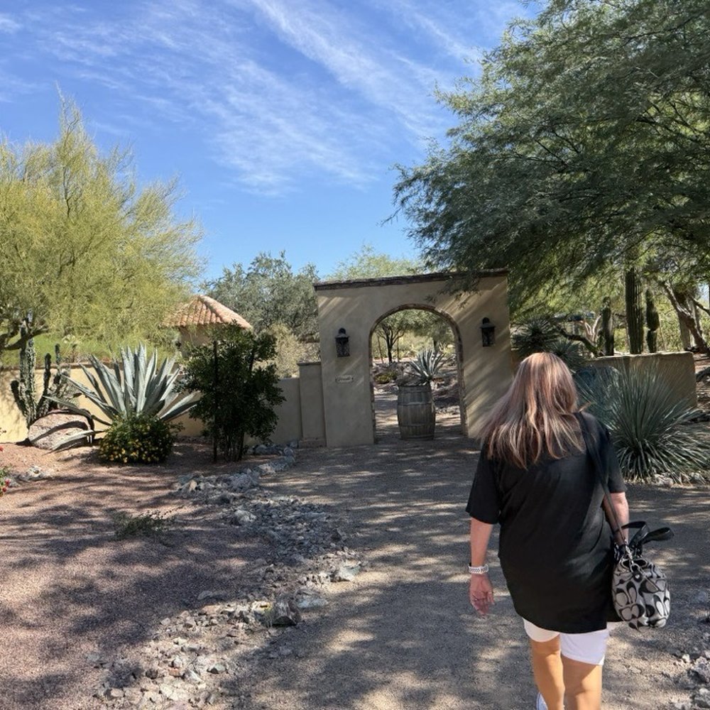 Old Pueblo Cellars - Walking to tasting room from parking lot. - Wine Tasting Room Near Me - Tucson, Arizona Old Pueblo Cellars - Walking to tasting room from parking lot. - Wine Tasting Room Near Me - Tucson, Arizona
