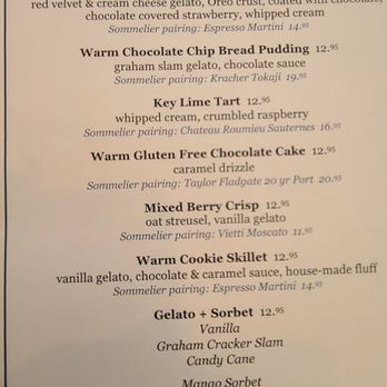 The Trap Rock Restaurant & Brewery - Dessert menu - Bars Near Me - Berkeley Heights, New Jersey