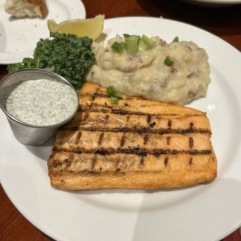 Cattlemens Steakhouse - Grilled Salmon and Mashed Potatoes ~ $29.99 - Steakhouses Near Me - Elk Grove, California Cattlemens Steakhouse - Grilled Salmon and Mashed Potatoes ~ $29.99 - Steakhouses Near Me - Elk Grove, California